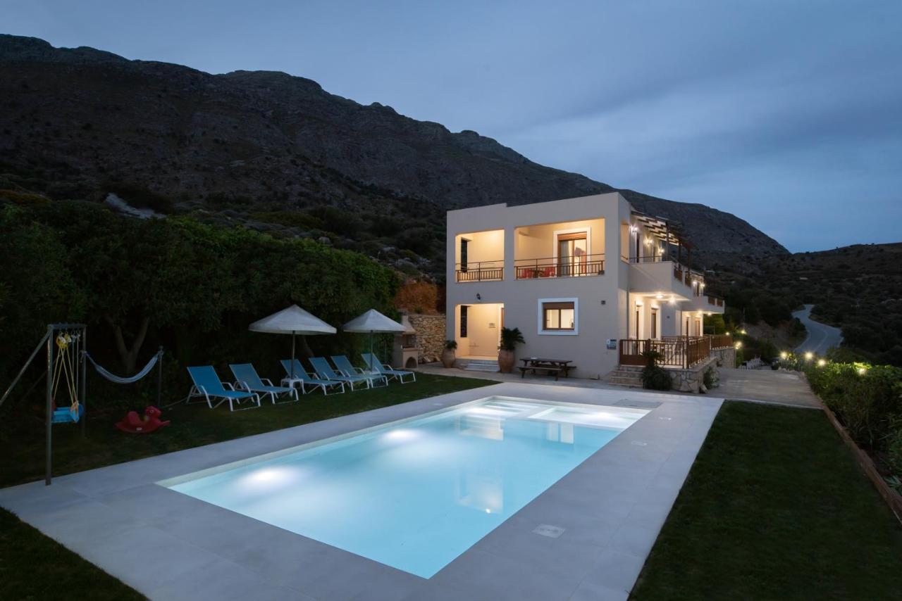 Triopetra Luxury Villas Panagia Exterior foto